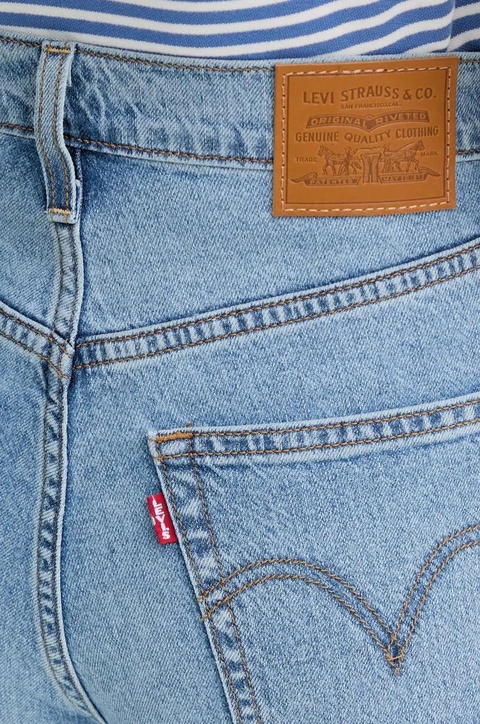 Levi's jeansy RIBCAGE STRAIGHT damskie high waist - zdjęcie produktu nr 2