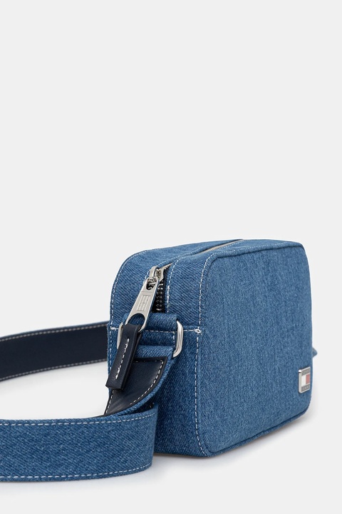 Tommy Jeans torebka jeansowa kolor granatowy AW0AW17874 - zdjęcie produktu nr 2