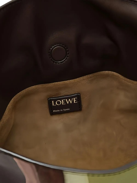 LOEWE medium Flamenco clutch bag - Green - zdjęcie produktu nr 2