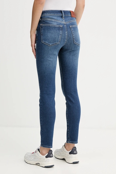 Calvin Klein Jeans jeansy damskie kolor granatowy LV047D903G - zdjęcie produktu nr 1