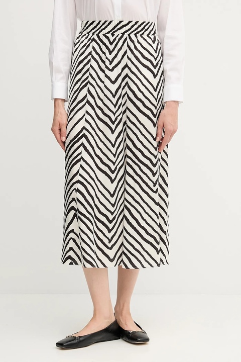 Marc Aurel spódnica kolor beżowy maxi rozkloszowana 2319-1000-24781 - zdjęcie produktu nr 1