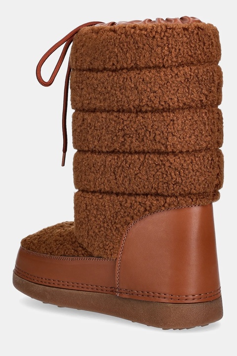 Love Moschino śniegowce kolor brązowy JA24452G0NISM21A - zdjęcie produktu nr 2