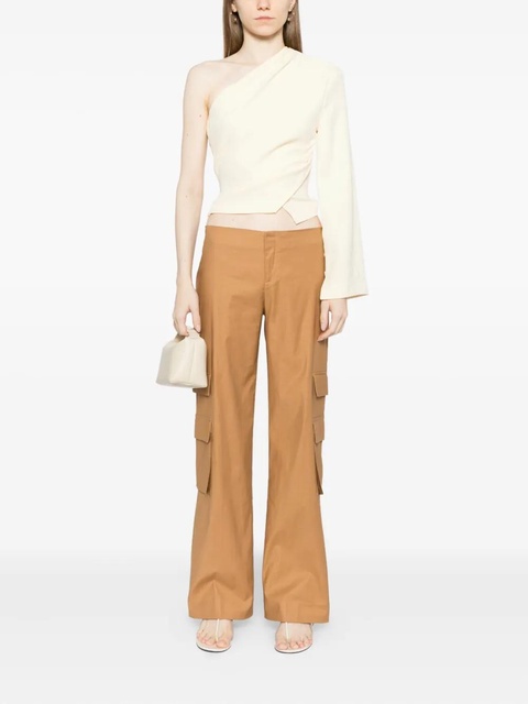 Reformation Vida pants - Brown - zdjęcie produktu nr 2