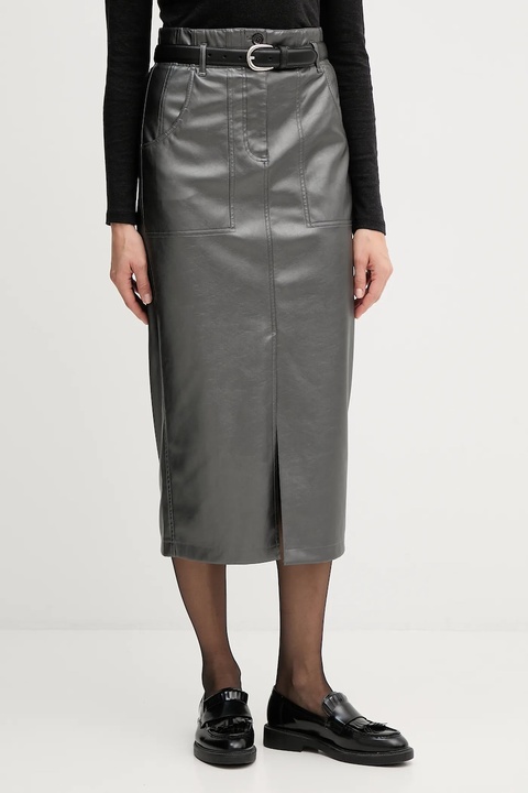 Marc Aurel spódnica kolor szary midi ołówkowa 2333-2020-92699 - zdjęcie produktu nr 1