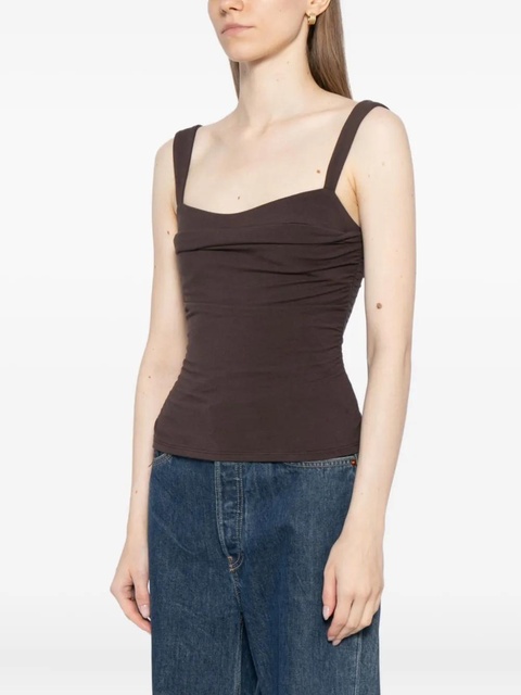 Reformation Trish vest top - Brown - zdjęcie produktu nr 2