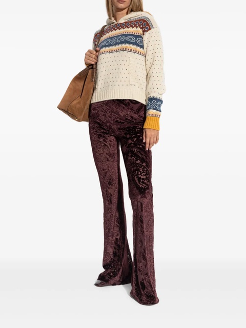 ETRO patterned hooded sweater - Neutrals - zdjęcie produktu nr 2