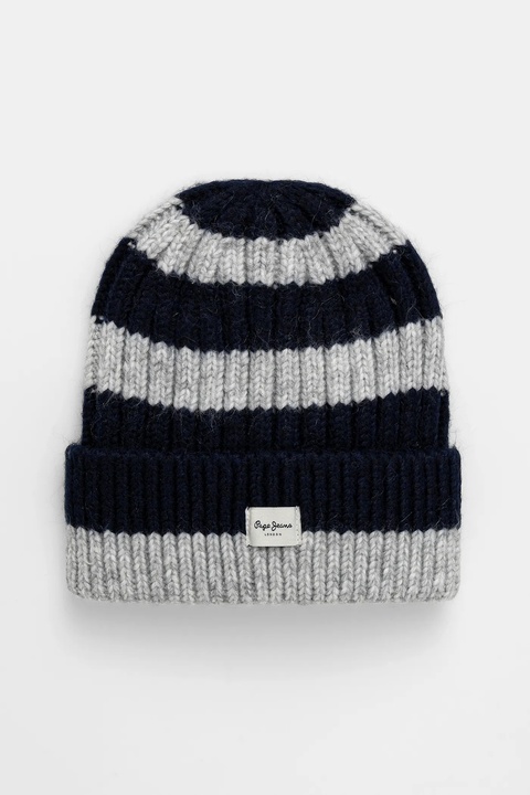 Pepe Jeans czapka kolor granatowy PL0400003 - zdjęcie produktu nr 1