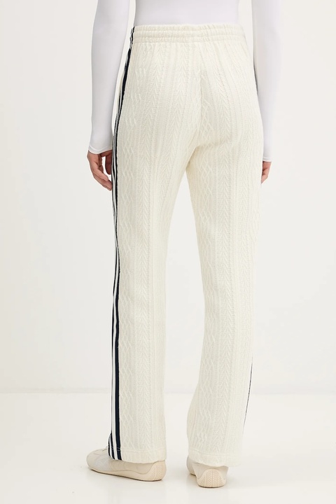 adidas Originals spodnie dresowe damskie kolor beżowy z aplikacją KS7801 - zdjęcie produktu nr 1