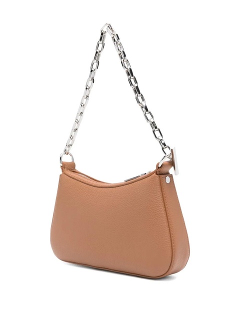 Alexander McQueen mini T-bar chain-strap shoulder bag - Brown - zdjęcie produktu nr 2