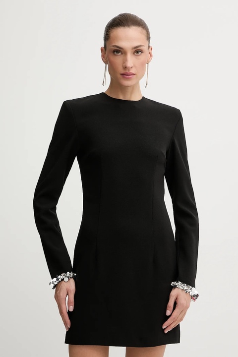 Rotate sukienka kolor czarny mini rozkloszowana 115165100 - zdjęcie produktu nr 1