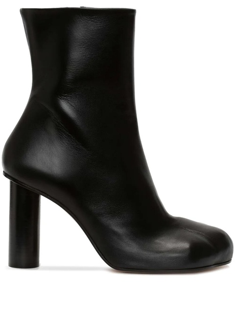 JW Anderson Paw leather ankle boots - Black - zdjęcie produktu nr 1
