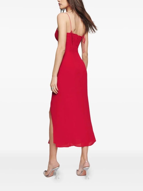 Reformation Kourtney dress - Red - zdjęcie produktu nr 1