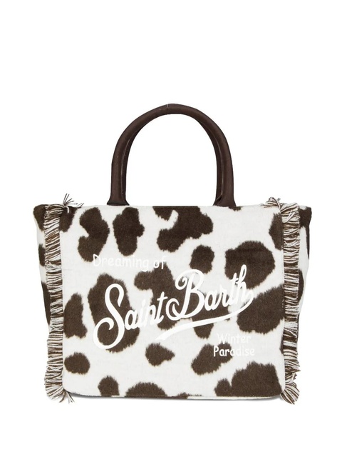 MC2 Saint Barth Colette fringed tote bag - White - zdjęcie produktu nr 1