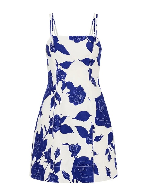 Aje Belonging rose-print dress - White - zdjęcie produktu nr 1
