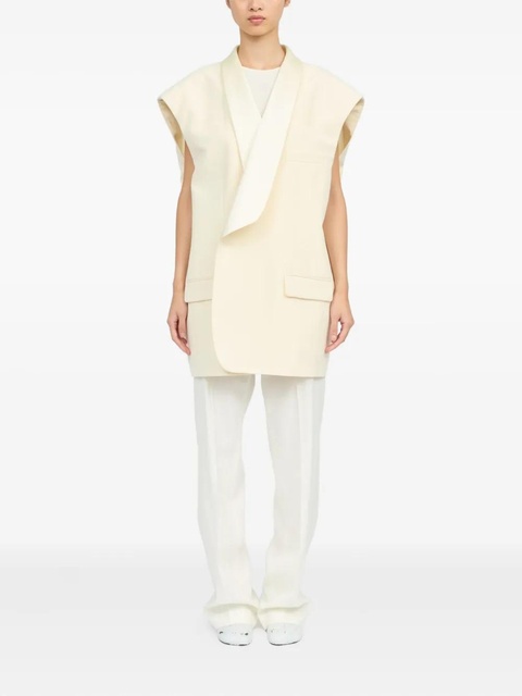 MM6 Maison Margiela tailored waistcoat - Neutrals - zdjęcie produktu nr 2