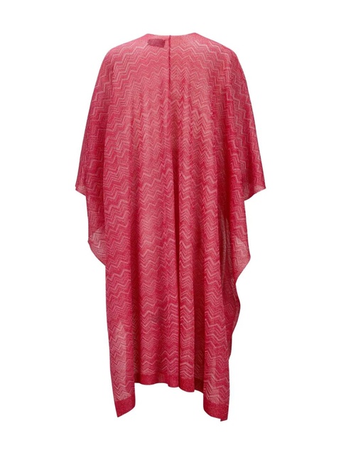 Missoni Mantella chevron-pattern tie scarf - Pink - zdjęcie produktu nr 1