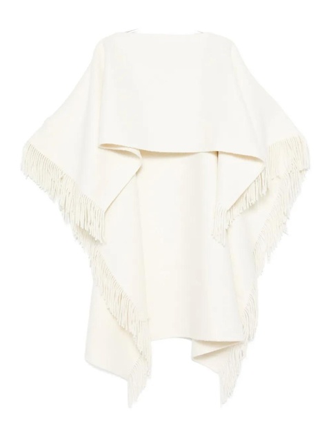 TOTEME fringe-detailing scarf - White - zdjęcie produktu nr 1