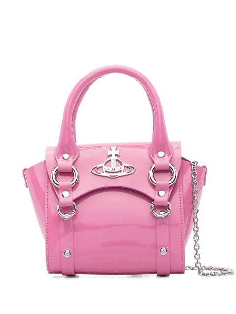 Vivienne Westwood Orb-plaque top-handle tote - Pink - zdjęcie produktu nr 1