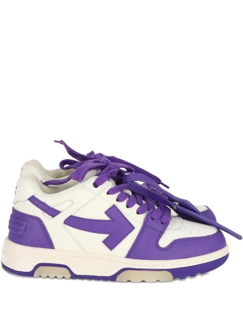 Off-White arrow-motif leather sneakers - zdjęcie produktu nr 2