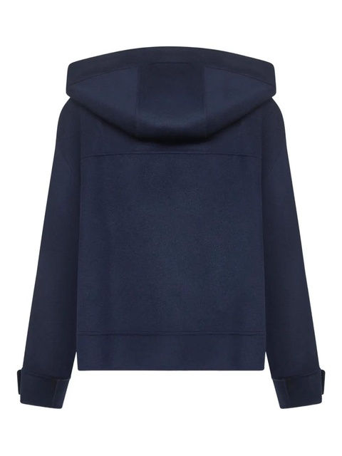 Weekend Max Mara Gary hooded patch-pocket coat - Blue - zdjęcie produktu nr 2