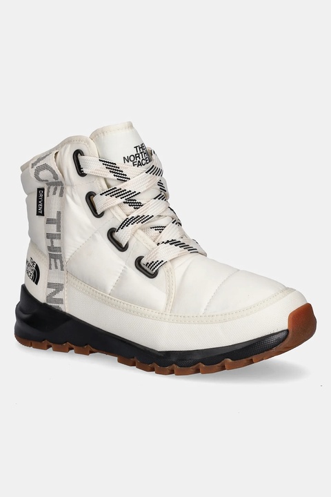 The North Face śniegowce Thermoball Lace Up kolor biały NF0A817WQ4C1 - zdjęcie produktu nr 1