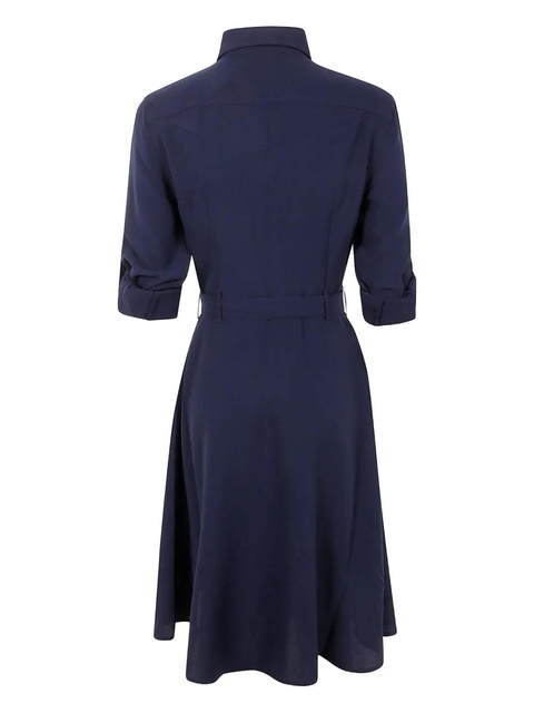 Lauren Ralph Lauren belted shirtdress - Blue - zdjęcie produktu nr 1