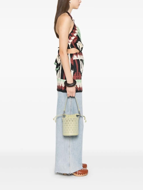 Maje Fleur bucket bag - Green - zdjęcie produktu nr 2