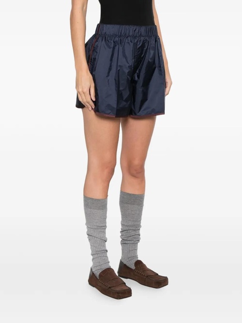 Prada elasticated trim shorts - Blue - zdjęcie produktu nr 2