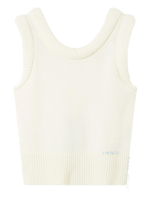 Axel Arigato Marla ribbed vest - Neutrals - zdjęcie produktu nr 1
