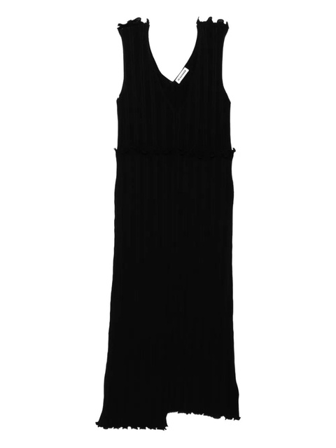 Jil Sander cotton dress - Black - zdjęcie produktu nr 1
