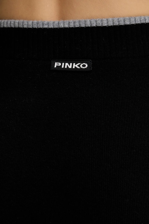 Pinko spódnica z dodatkiem wełny kolor czarny 105489 A2Q9 - zdjęcie produktu nr 2