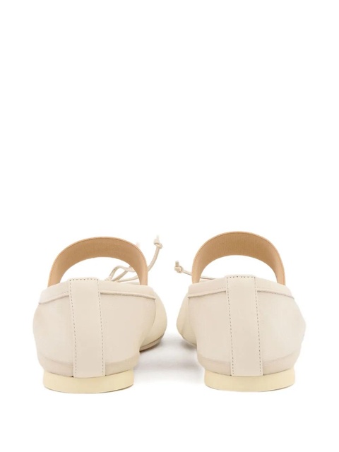 MM6 Maison Margiela mesh ballerina shoes - Neutrals - zdjęcie produktu nr 1