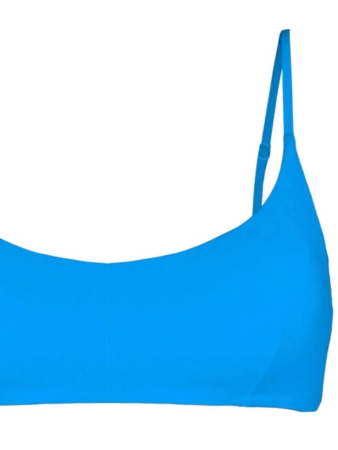 MC2 Saint Barth adjustable-strap bikini top - Blue - zdjęcie produktu nr 2