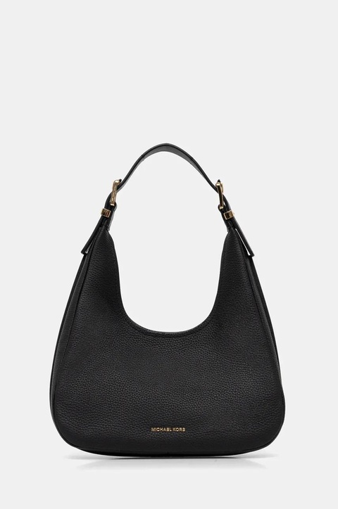 MICHAEL Michael Kors torebka skórzana kolor czarny 30F4GY5H1L - zdjęcie produktu nr 1