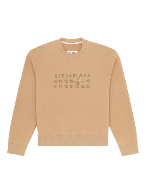MM6 Maison Margiela cotton sweatshirt - Neutrals - zdjęcie produktu nr 1