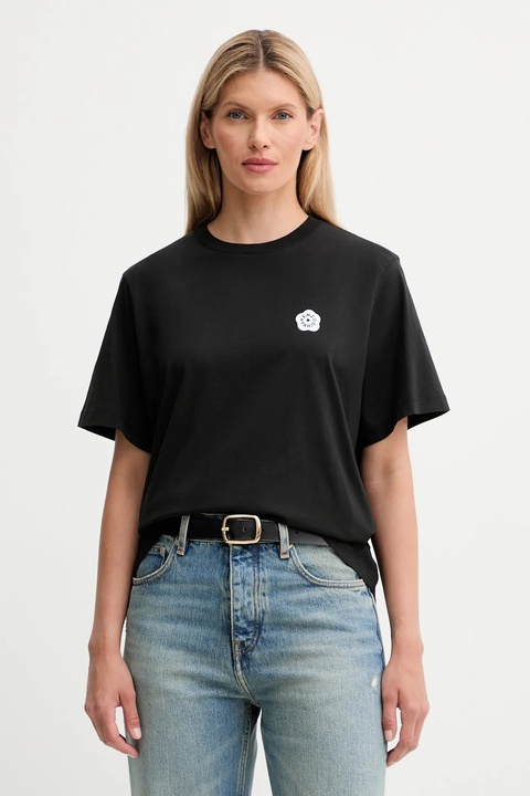 Kenzo t-shirt bawełniany damski kolor czarny FF52TS5524SO - zdjęcie produktu nr 1