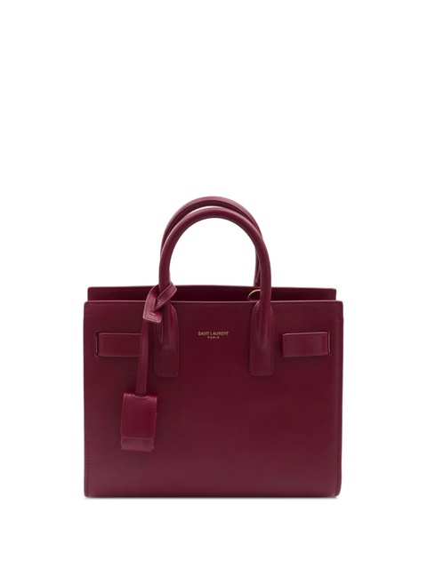 Saint Laurent small Sac De Jour tote bag - Red - zdjęcie produktu nr 1