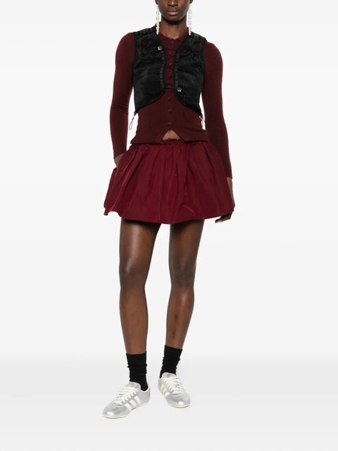 Cecilie Bahnsen drawstring-fastening vest - Black - zdjęcie produktu nr 2