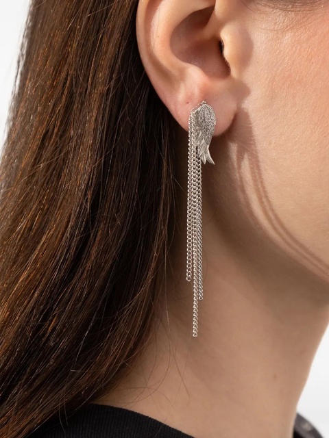 Zadig&Voltaire wing chain earrings - Silver - zdjęcie produktu nr 1