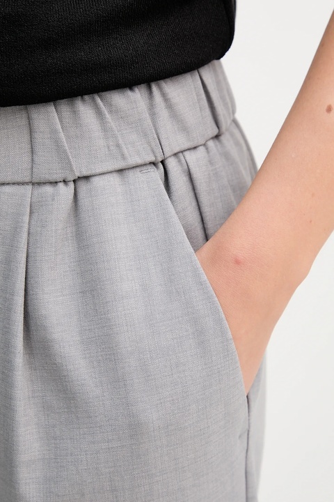 United Colors of Benetton spodnie damskie kolor szary 4962DF079 - zdjęcie produktu nr 1