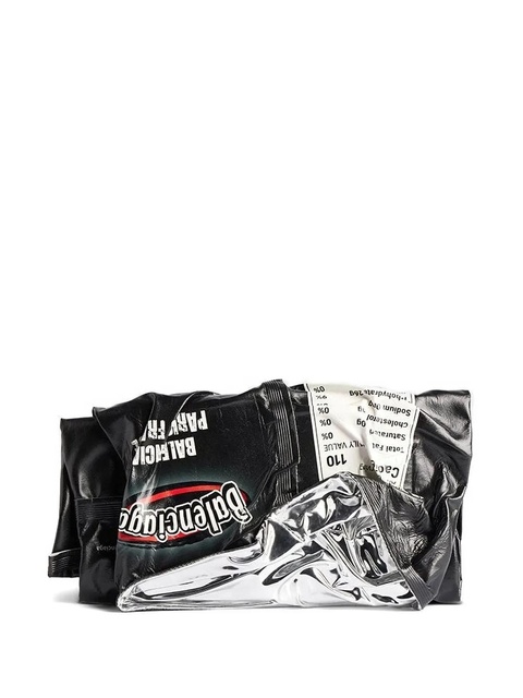 Balenciaga leather clutch bag - Black - zdjęcie produktu nr 1