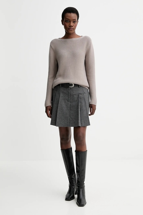 Marc O'Polo sweter bawełniany damski kolor beżowy 511605960113 - zdjęcie produktu nr 2