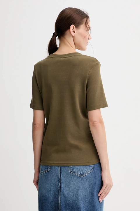 G-Star t-shirt bawełniany damski kolor zielony D26907.D976 - zdjęcie produktu nr 2