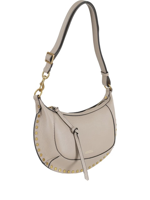 ISABEL MARANT Oskan Moon studded shoulder bag - Neutrals - zdjęcie produktu nr 2
