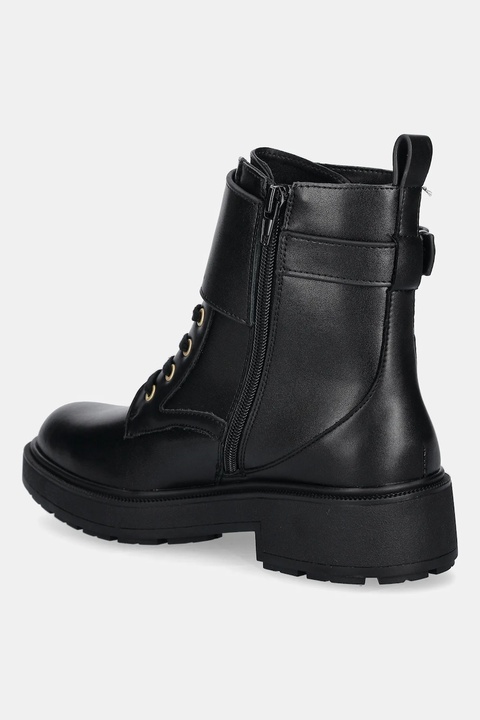 Liu Jo workery skórzane LONDON 03 damskie kolor czarny na płaskim obcasie SF5029P010222222 - zdjęcie produktu nr 2