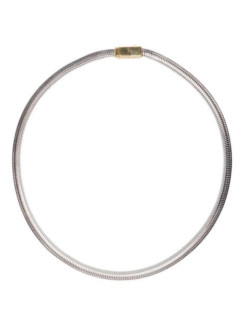 Jil Sander brass necklace - Silver - zdjęcie produktu nr 1