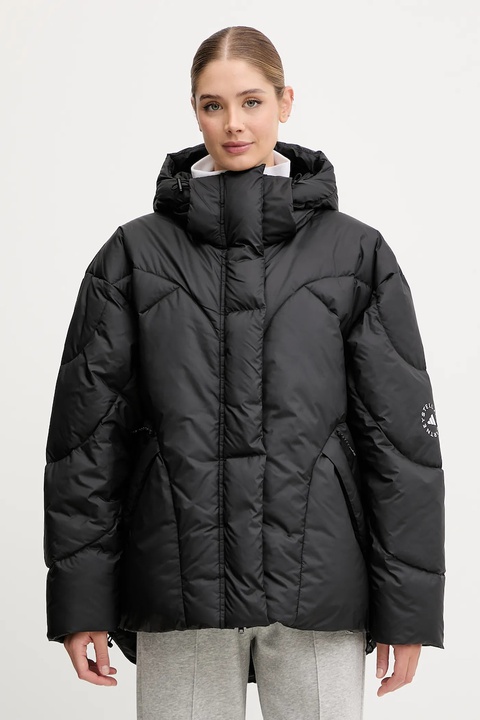 adidas by Stella McCartney kurtka kolor czarny zimowa JW2036 - zdjęcie produktu nr 1