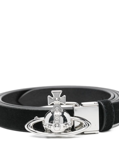Vivienne Westwood small Orb buckle belt - Black - zdjęcie produktu nr 2