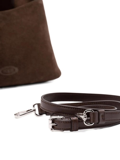 Tod's Micro leather tote bag - Brown - zdjęcie produktu nr 2