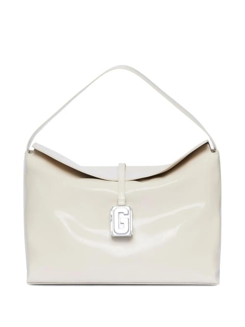 GCDS Mega Comma shoulder bag - White - zdjęcie produktu nr 1